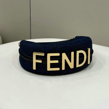 フェンディ FENDI 168-FD80098MLS 2023年最新入荷 グラフィ スモールバッグ ホーボーバッグ トートバッグ ハンドバッグ チェーンポーチ 斜め掛け ショルダーバッグ
