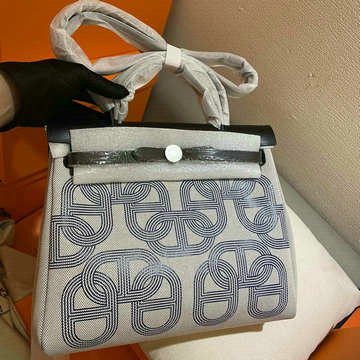 エルメス HERMES 063-HER31SDPKL　2023最新入荷 エールバッグ トップハンドルバッグ トートバッグ 2way ショルダーバッグ 男女兼用 ビジネスバッグ