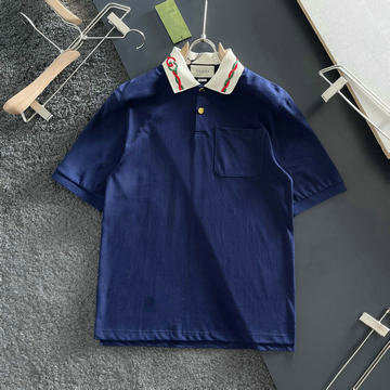 商品名称：グッチ GUCCI MS-TDGG23001 2023年春夏最新入荷 ポロシャツ 半袖 ショートスリーブ ヴィンテージジャージ スウェットシャツ 短袖 クルーネック