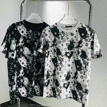 商品名称：ルイヴィトン LOUISVUITTON MS-TDLV23002 2023年春夏最新入荷 Tシャツ 半袖 ショートスリーブ ヴィンテージジャージ スウェットシャツ 短袖 クルーネック