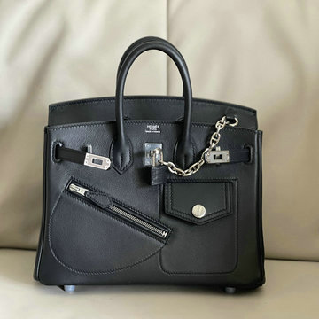 エルメス HERMES 063-HBK25RFBK 2023最新入荷 バーキンバッグ Rock FW トップハンドルバッグ トートバッグ ハンドバッグ レディースかばん