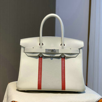 エルメス HERMES 063-HBK30TTPYBR2023最新入荷 バーキンバッグ トップハンドルバッグ トートバッグ ハンドバッグ レディースかばん togo革