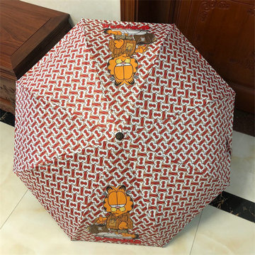 バーパリー BURBERRY 99-YSBR23009 2023年春夏最新入荷 雨傘 ジャンプ傘 フォールディングアンブレラ UVカット 日傘 折りたたみ傘
