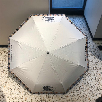 バーパリー BURBERRY 99-YSBR23013 2023年春夏最新入荷 雨傘 ジャンプ傘 フォールディングアンブレラ UVカット 日傘 折りたたみ傘