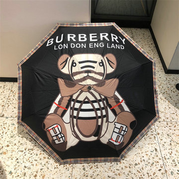 バーパリー BURBERRY 99-YSBR23012 2023年春夏最新入荷 雨傘 ジャンプ傘 フォールディングアンブレラ UVカット 日傘 折りたたみ傘