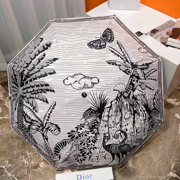 クリスチャンディオール 99-YSCD23006 CHRISTIAN DIOR 2023年春夏最新入荷 雨傘 ジャンプ傘 フォールディングアンブレラ UVカット 日傘 折りたたみ傘