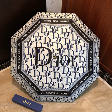 クリスチャンディオール 26-YSCD23009  CHRISTIAN DIOR 2023年春夏最新入荷 雨傘 ジャンプ傘 フォールディングアンブレラ UVカット 日傘 折りたたみ傘