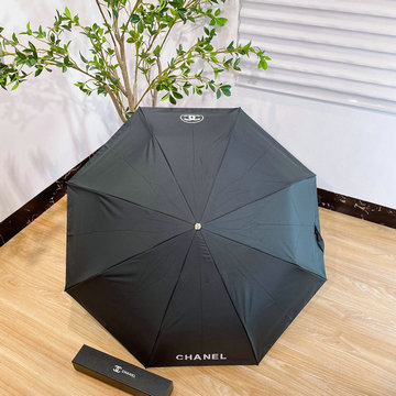 シャネル CHANEL 99-YSCH23004 2023年春夏最新入荷 雨傘 ジャンプ傘 フォールディングアンブレラ UVカット 日傘 折りたたみ傘