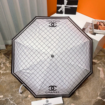 シャネル CHANEL99-YSCH23014  2023年春夏最新入荷 雨傘 ジャンプ傘 フォールディングアンブレラ UVカット 日傘 折りたたみ傘