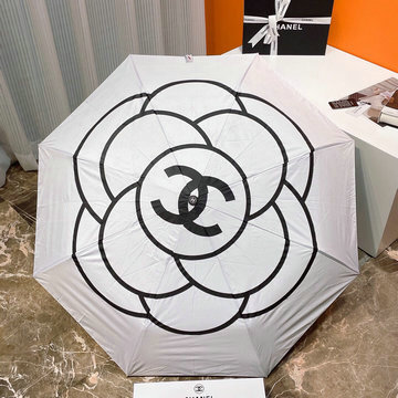 シャネル CHANEL 99-YSCH23015 2023年春夏最新入荷 雨傘 ジャンプ傘 フォールディングアンブレラ UVカット 日傘 折りたたみ傘