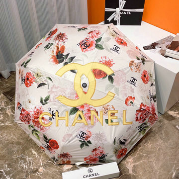 シャネル CHANEL99-YSCH23019  2023年春夏最新入荷 雨傘 ジャンプ傘 フォールディングアンブレラ UVカット 日傘 折りたたみ傘