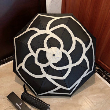 シャネル CHANEL 99-YSCH23024 2023年春夏最新入荷 雨傘 ジャンプ傘 フォールディングアンブレラ UVカット 日傘 折りたたみ傘