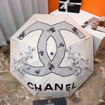 シャネル CHANEL 99-YSCH23027 2023年春夏最新入荷 雨傘 ジャンプ傘 フォールディングアンブレラ UVカット 日傘 折りたたみ傘