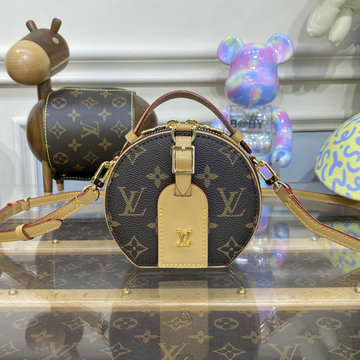 ルイヴィトン LOUISVUITTON  057-M44699 2019年最新入荷 ミニ ボワット シャポー 斜め掛け ショルダーバッグ モノグラムキャンパス