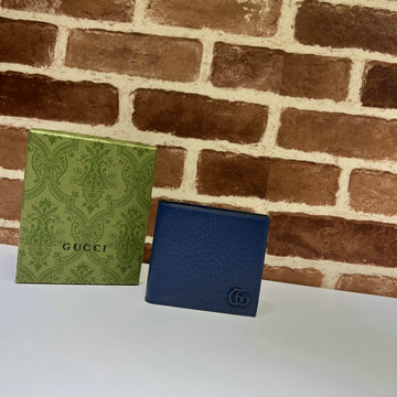 商品名称：グッチ GUCCI 057-GG428726ZSL　2023年最新入荷 二つ折り短財布 ショートウォレット カードポケット 札入れ カーフレザー