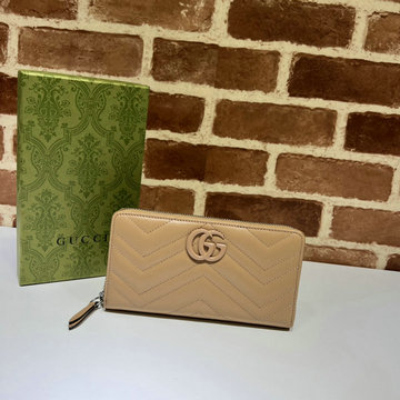 商品名称：グッチ GUCCI 057-GG443123QXS　2023年最新入荷 GGマーモント ジッピーウォレット ファスナー長財布 ロングウォレット カーフレザー