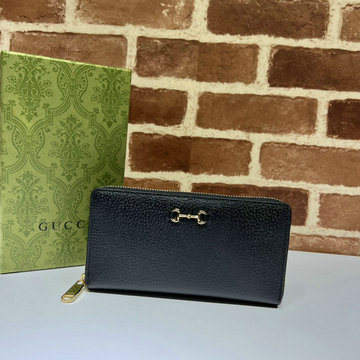 商品名称：グッチ GUCCI 057-GG700484PBK　2023年最新入荷 ホースビット付き ジップアラウンドウォレット ファスナー長財布 ロングウォレット レザー