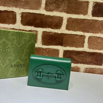 商品名称：グッチ GUCCI 057-GG621887PGL　2023年最新入荷 1955 ホースビット カードケース ウォレット 二つ折り短財布 コインケース 札入れ レザー
