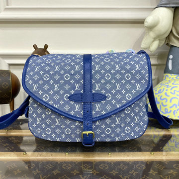 ルイヴィトン LOUISVUITTON 057-M40666 2023年最新入荷 ソミュール MM 斜め掛け ショルダーバッグ モノグラムキャンパス