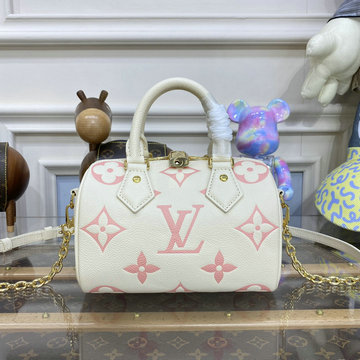 ルイヴィトン LOUISVUITTON 2023年最新入荷 スピーディ バンドリエール 20 ボストンバッグ トートバッグ ショルダーバッグ レディースかばん