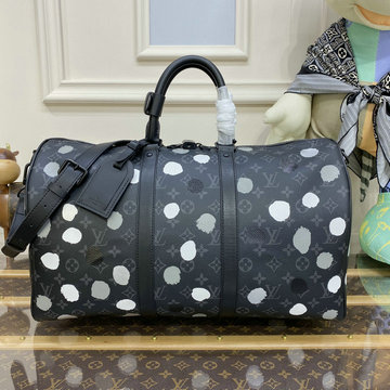 商品名称：ルイヴィトン LOUISVUITTON 057-M46400 2023年最新入荷 LVxYK キーポル バンドリエール 45 トラベルバッグ ダッフルバッグ 旅行かばん ボストンバッグ
