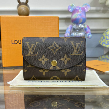 ルイヴィトン LOUISVUITTON  057-M41939 2023年最新入荷 ポルトモネ ロザリ 小銭入れ コインケース 短財布 名刺入れ モノグラムキャンパス