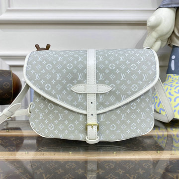 ルイヴィトン LOUISVUITTON 057-M63753  2023年最新入荷 ソミュール MM 斜め掛け ショルダーバッグ モノグラムキャンパス