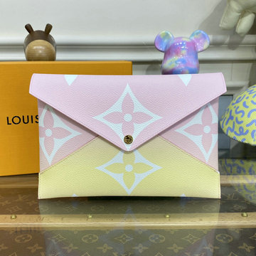 ルイヴィトン LOUISVUITTON 2023年最新入荷 ポシェット キリガミ 手持ちかばん クラッチバッグ 三つセット ポーチ レザー