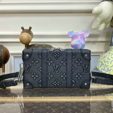 ルイヴィトン LOUISVUITTON 057-M81776 2023年最新入荷 ソフトトランク ウォレット 斜め掛け ショルダーバッグ クロスボディバッグ レディースかばん レザー