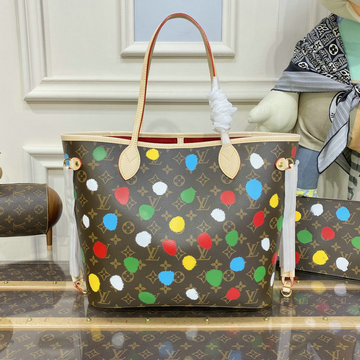 ルイヴィトン LOUISVUITTON 057-M463812023年最新入荷 LVxYK ネヴァーフル MM トートバッグ ハンドバッグ トップハンドルバッグ レディースかばん