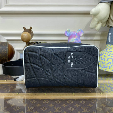 ルイヴィトン LOUISVUITTON 057-M81849  2023年最新入荷 クローク ドップキット クラッチバッグ セカンドバッグ 手持ちかばん スクエアバッグ トリヨンレザー