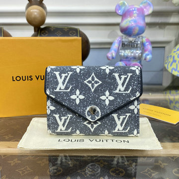ルイヴィトン LOUISVUITTON 2023年最新入荷 ポルトフォイユ ヴィクトリーヌ 三つ折り短財布 ショートウォレット 小銭入れ付き モノグラム