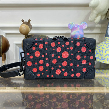 ルイヴィトン LOUISVUITTON  057-M81905 2023年最新入荷 LVxYK ソフトトランク ウォレット 斜め掛け ショルダーバッグ クロスボディバッグ レディースかばん