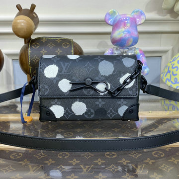 ルイヴィトン LOUISVUITTON 057-M81935 2023年最新入荷 LVxYK スティーマー ウエアラブル ウォレット 斜め掛け ショルダーバッグ クロスボーンバッグ
