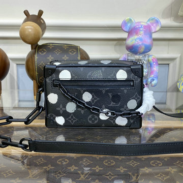 ルイヴィトン LOUISVUITTON 057-M81936 2023年最新入荷 LVxYK ミニ ソフトトランク 斜め掛け ショルダーバッグ クロスボディバッグ スクエアバッグ