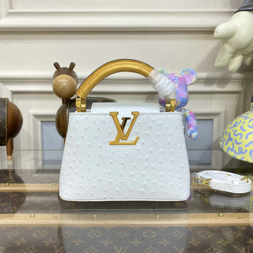 商品名称：ルイヴィトン LOUISVUITTON 057-M93483MB 2023年最新入荷 カプシーヌ MINI トップハンドルバッグ トートバッグ ハンドバッグ 2way 斜め掛け ショルダーバッグ