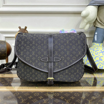 ルイヴィトン LOUISVUITTON 057-M95227 2023年最新入荷 ソミュール MM 斜め掛け ショルダーバッグ モノグラムキャンパス
