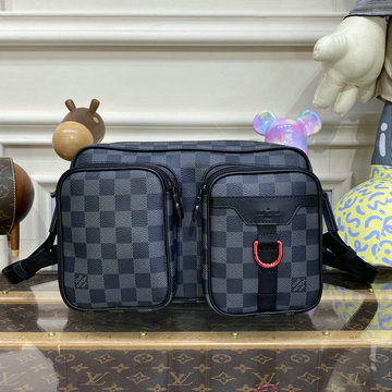 ルイヴィトン LOUISVUITTON 057-N40280 2020年最新入荷 ユーティリティ メッセンジャーバッグ 斜め掛け ショルダーバッグ メンズかばん