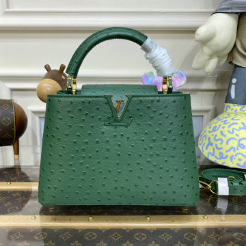ルイヴィトン LOUISVUITTON 057-N93075 2023年最新入荷 カプシーヌ BB トップハンドルバッグ トートバッグ ハンドバッグ 2way 斜め掛け ショルダーバッグ