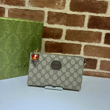 商品名称：グッチ GUCCI 057-GG726250BKF2023年最新入荷 インターロッキングG チェーンウォレット ポーチ トートバッグ ストローベリー 手持ちかばん