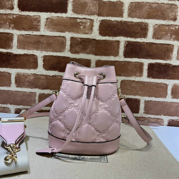 グッチ GUCCI 057-GG728231PFH2023年最新入荷 GGマトラッセ レザー バケットバッグ 斜め掛け ショルダーバッグ クロスボディバッグ