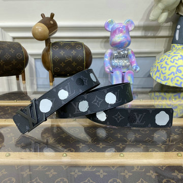 ルイヴィトン LOUISVUITTON 057-M0654U2023年最新入荷 LV X YK サンチュール LV イニシャル 40MM リバーシブル ベルト メンズベルト