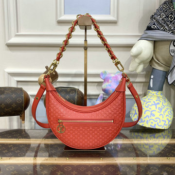 ルイヴィトン LOUISVUITTON 057-M225942023年最新入荷 ループ ホーボーバッグ 肩掛け ショルダーバッグ クロスボディバッグ レディースかばん カーフスキン