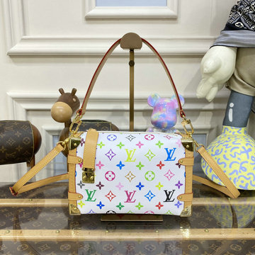 ルイヴィトン LOUISVUITTON 057-M46358B2023年最新入荷 サイド トランク PM トートバッグ 2way 斜め掛け ショルダーバッグ クロスボディバッグ