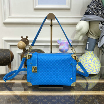 ルイヴィトン LOUISVUITTON 057-M46358PL2023年最新入荷 サイド トランク PM トートバッグ 2way 斜め掛け ショルダーバッグ クロスボディバッグ