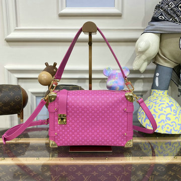 商品名称：ルイヴィトン LOUISVUITTON 057-M46358PM 2023年最新入荷 サイド トランク PM トートバッグ 2way 斜め掛け ショルダーバッグ クロスボディバッグ