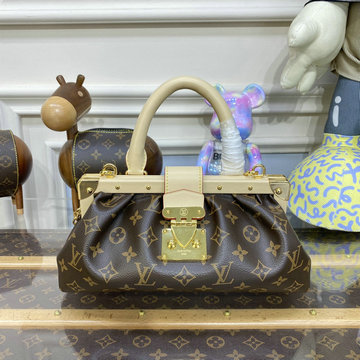 ルイヴィトン LOUISVUITTON 057-M465442023年最新入荷 モノグラム クラッチ トートバッグ ハンドバッグ チェーンポーチ レディースかばん ショルダーバッグ