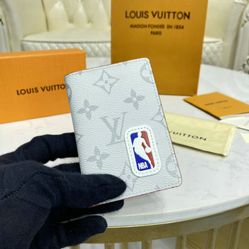 ルイヴィトン LOUISVUITTON 057-M80104B2023年最新入荷 オーガナイザー ドゥ ポッシュ LVxNBA パスポートケース カードケース レザー