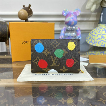 ルイヴィトン LOUISVUITTON 057-M819812023年最新入荷 LV x YK ポルトフォイユ ルー ジッピーウォレット ショートウォレット 短財布 小銭入れ