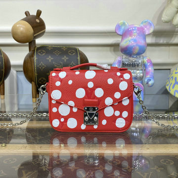 ルイヴィトン LOUISVUITTON 057-M81983 2023年最新入荷 LV x YK マイクロ メティス トップハンドルバッグ トートバッグ チェーンポーチ ショルダーバッグ